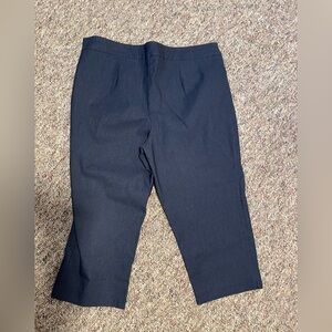 Classic Blue Denim Capris